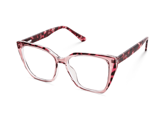 Eydology Makayla Crystal Pink Eyeglasses 5