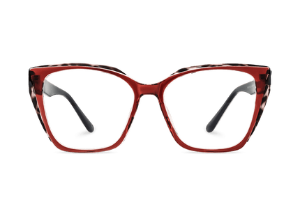 Eydology Makayla Crystal Red Eyeglasses 3
