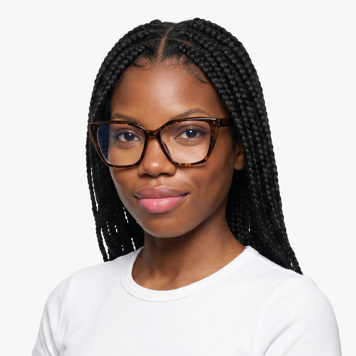 Eydology Makayla Tortoise Eyeglasses 4