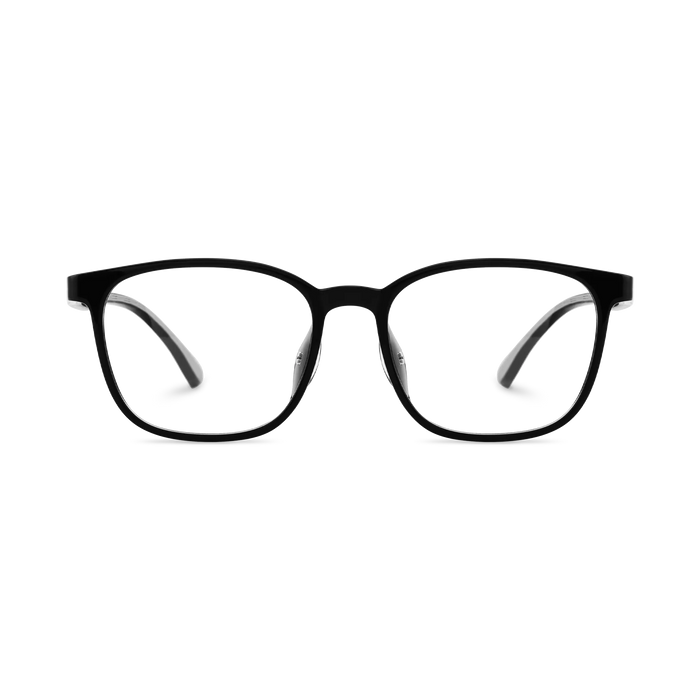 Eydology Maple Black Square Kids Glasses 2
