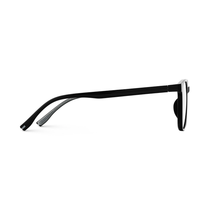 Eydology Maple Black Square Kids Glasses 4