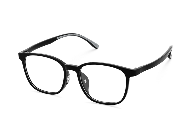 Eydology Maple Black Square Kids Glasses 5
