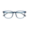 Eydology Maple Crystal Dark Blue Square Kids Glasses 1