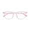 Eydology Maple Crystal Pink Square Kids Glasses 1
