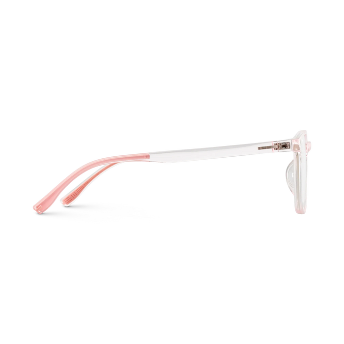 Eydology Maple Crystal Pink Square Kids Glasses 4