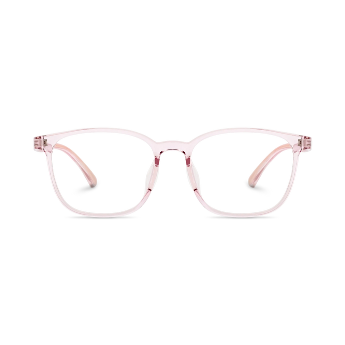 Eydology Maple Crystal Purple Pink Square Kids Glasses 2