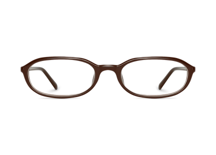 Eydology Margot Brown Rectangle Glasses 2