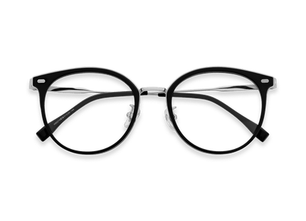 Eydology Matias Black/Silver Glasses 1