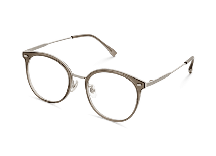 Eydology Matias Crystal Brown/Silver Glasses 3