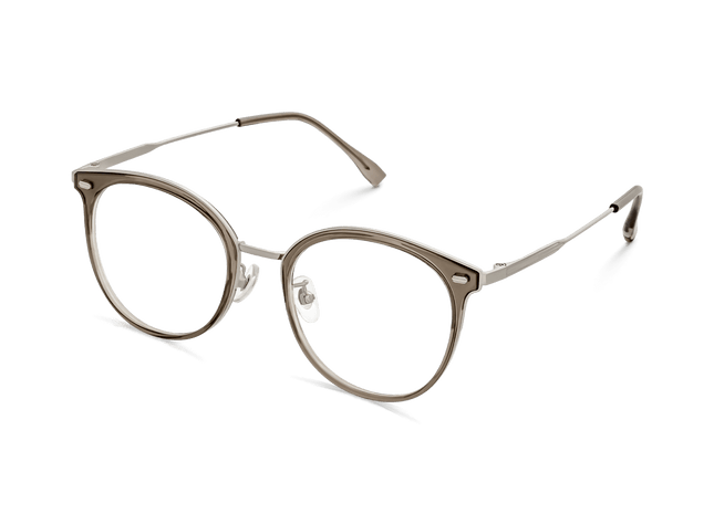Eydology Matias Crystal Brown/Silver Glasses 3