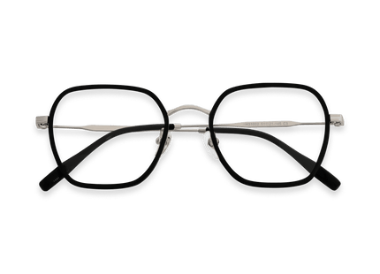 Eydology Megan Black/Silver Glasses 1