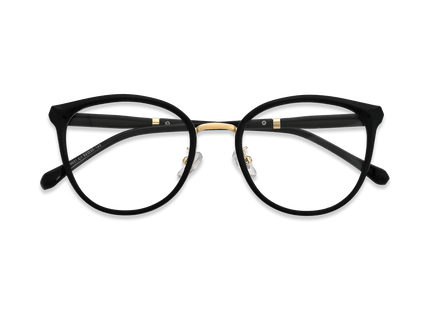 Eydology Melissa Black Gold Glasses 2
