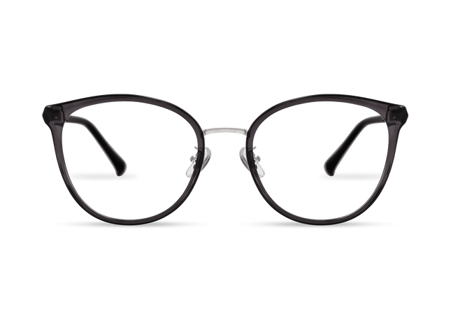 Eydology Melissa Crystal Grey Eyeglasses 1