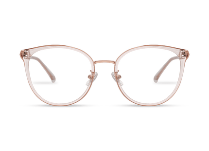 Eydology Melissa Crystal Pink/Rose Gold Glasses 1