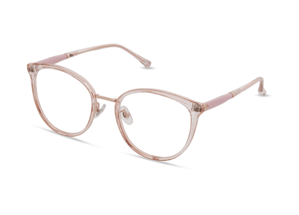 Eydology Melissa Crystal Pink/Rose Gold Glasses 3