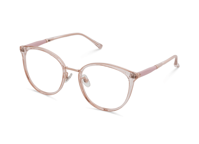 Eydology Melissa Crystal Pink/Rose Gold Glasses 3