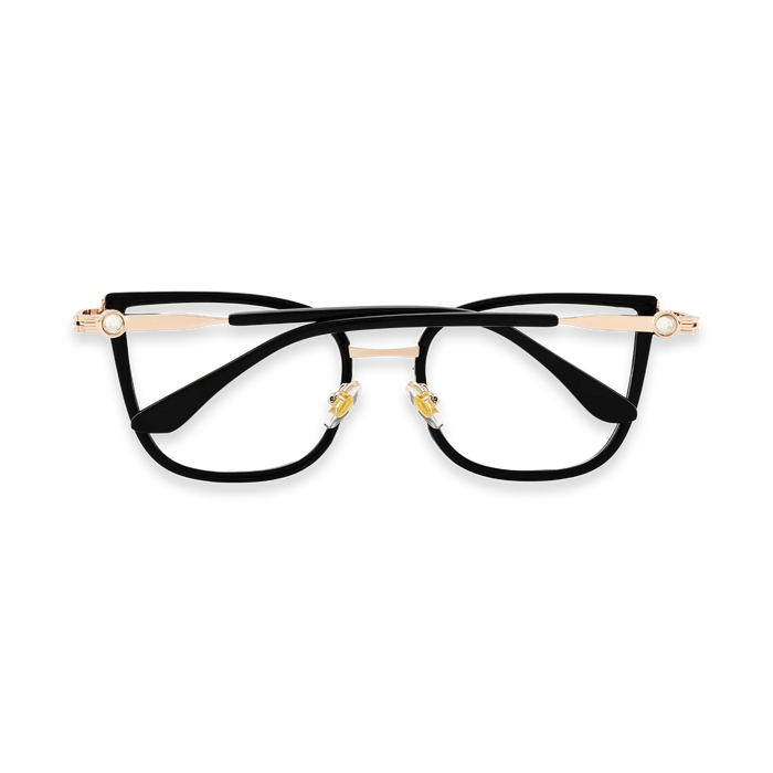 Eydology Melody Gold/Black Glasses 5