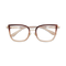 Eydology Melody Gold/Brown Gradient Glasses 1