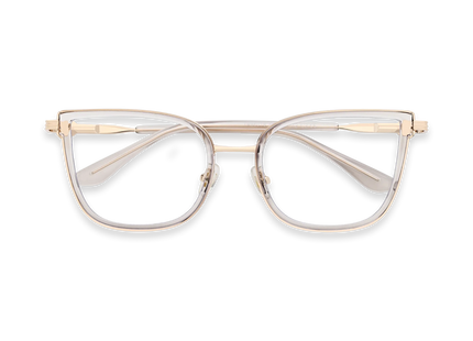 Eydology Melody Gold/Crystal Grey Glasses 1