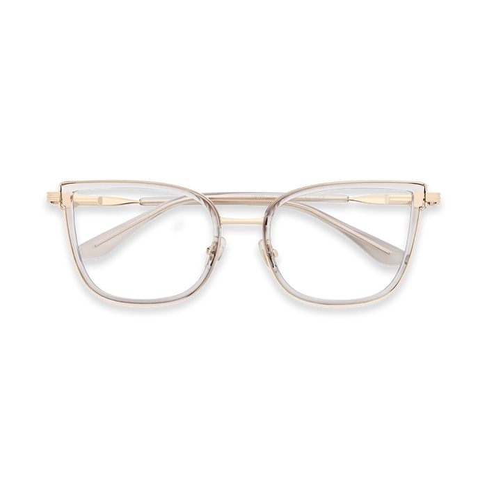 Eydology Melody Gold/Crystal Grey Glasses 1