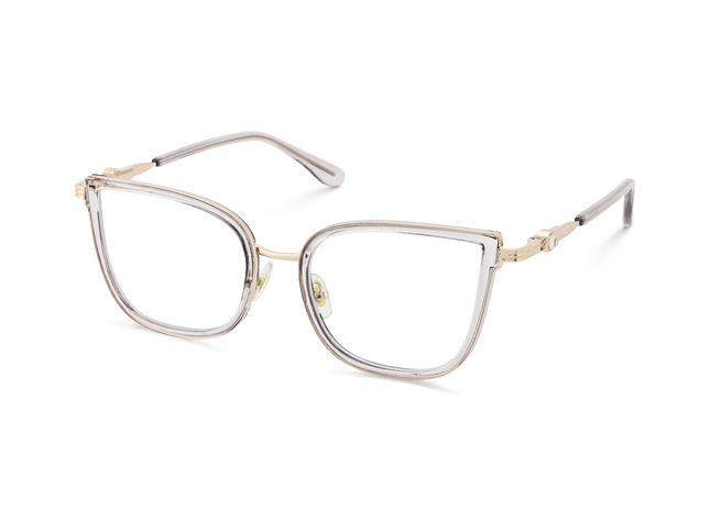 Eydology Melody Gold/Crystal Grey Glasses 3