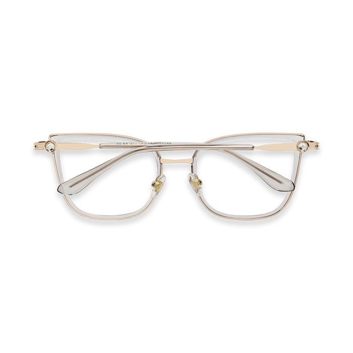 Eydology Melody Gold/Crystal Grey Glasses 5