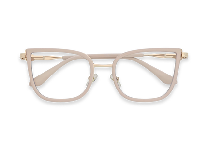 Eydology Melody Gold/Light Dusty Pink Glasses 1