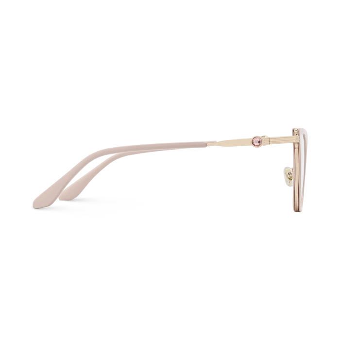 Eydology Melody Gold/Light Dusty Pink Glasses 4