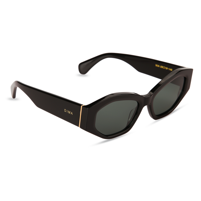 Eydology Mia Black Frame G15 Lens Sunglasses 2
