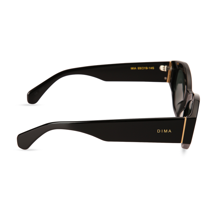 Eydology Mia Black Frame G15 Lens Sunglasses 3