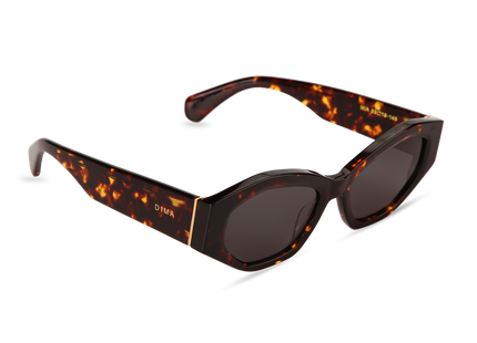 Eydology Mia Dark Tortoise Frame Grey Lens Sunglasses 2