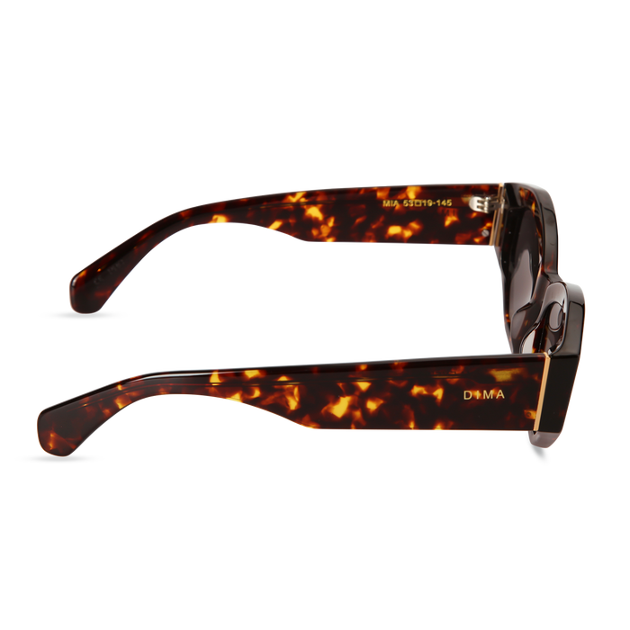 Eydology Mia Dark Tortoise Frame Grey Lens Sunglasses 3