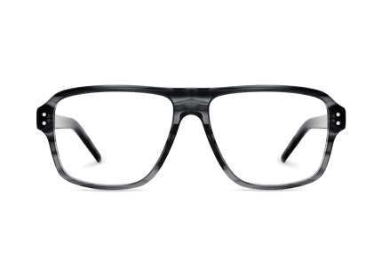 Eydology Micah Grey Stripe Eyewear 1