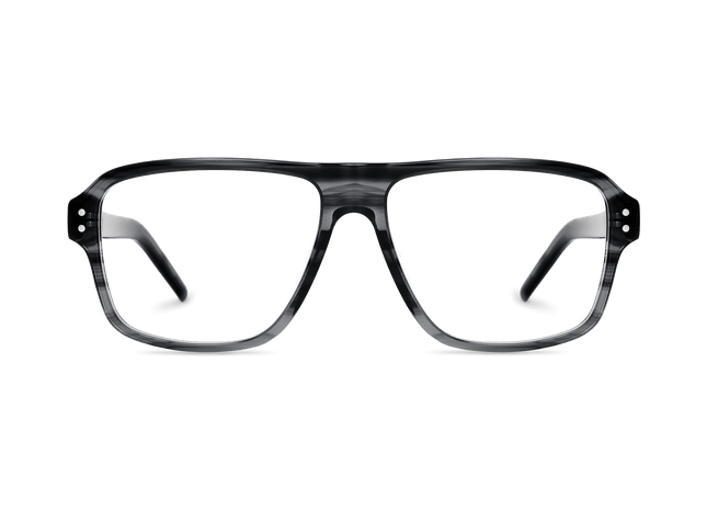 Eydology Micah Grey Stripe Eyewear 1