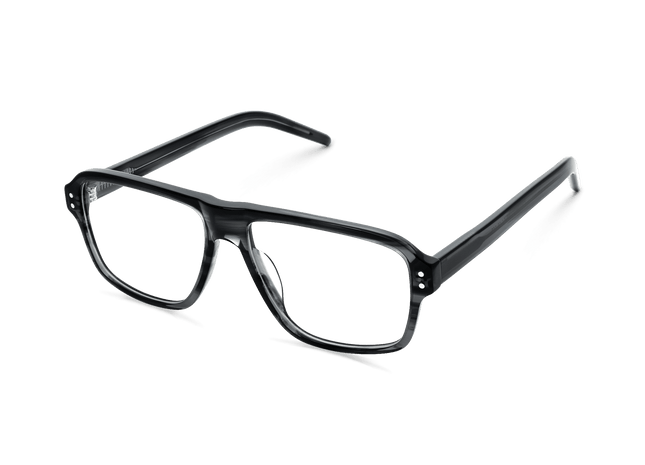 Eydology Micah Grey Stripe Eyewear 2