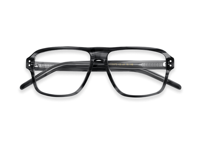 Eydology Micah Grey Stripe Eyewear 3
