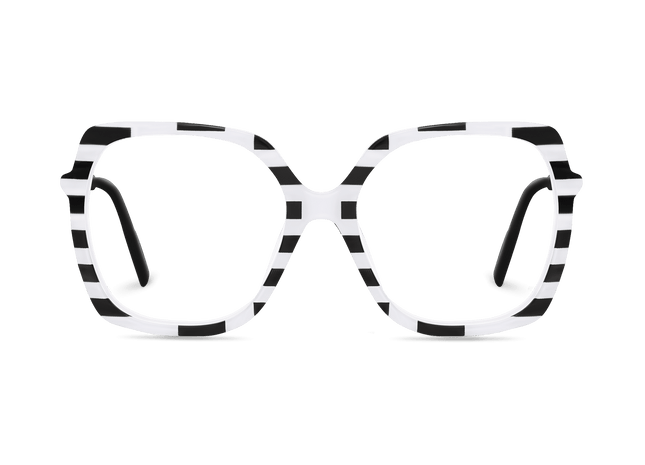 Eydology Milani Zebra Stripes Glasses 1