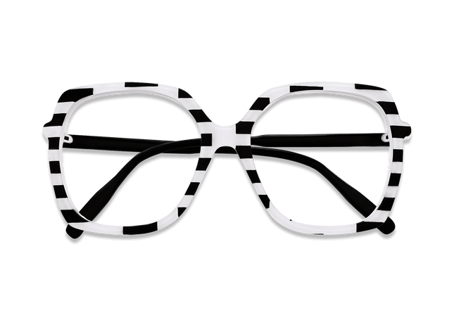 Eydology Milani Zebra Stripes Glasses 3