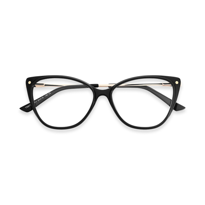 Eydology Millie Black Glasses 1