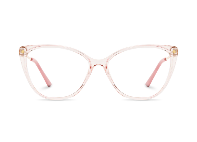 Eydology Millie Crystal Pink Glasses 2