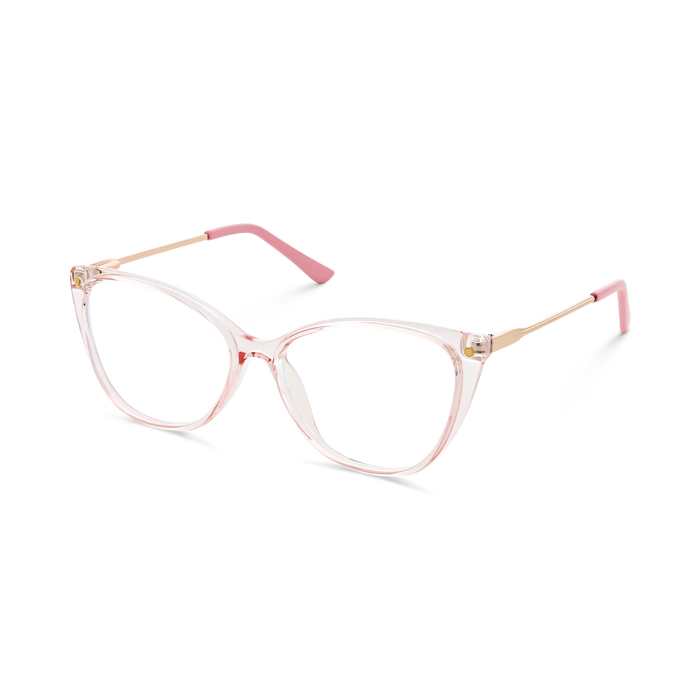 Eydology Millie Crystal Pink Glasses 3