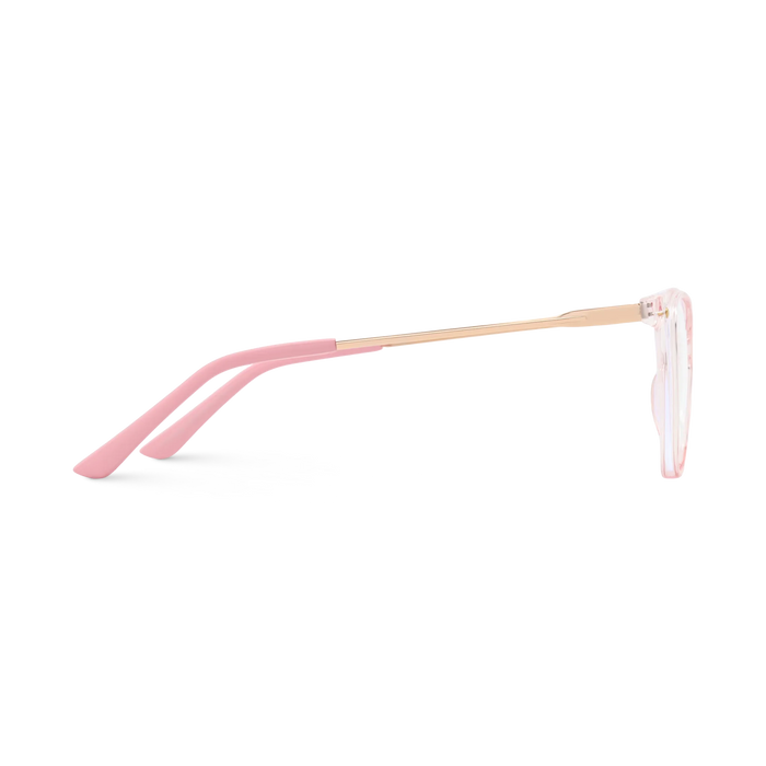 Eydology Millie Crystal Pink Glasses 4