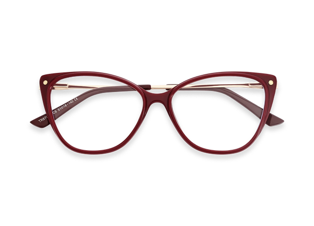 Eydology Millie Red Glasses 1