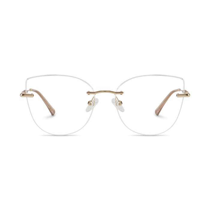 Eydology Monroe Gold/Champagne Glasses 2