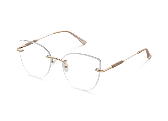 Eydology Monroe Gold/Champagne Glasses 3