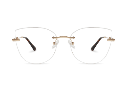 Eydology Monroe Gold/Tortoise Glasses 2