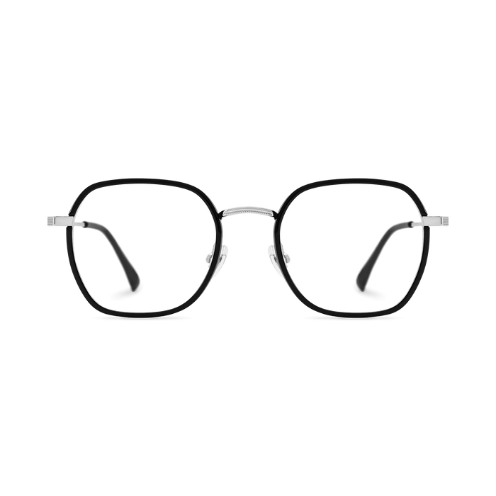 Eydology Morgan Black/Silver Glasses 2