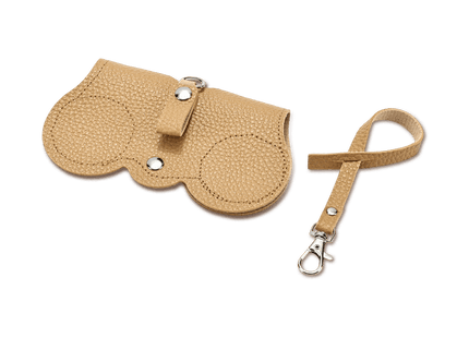 Eyeglass Case Clip Mustard