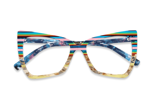 Eydology Mylah Blue Eyewear 3