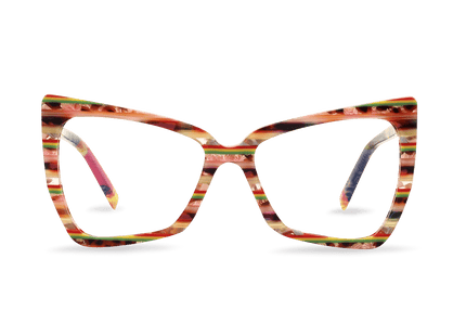 Eydology Mylah Orange Eyewear 1